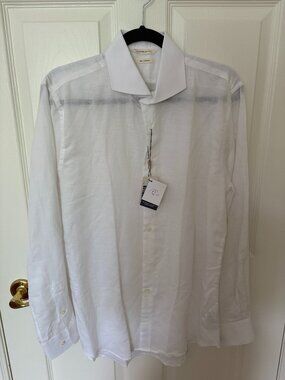 *Brand New* Men's SuitSupply Linen Dress Shirt